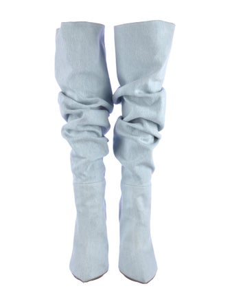 Paris Texas Suede Slouch Boots