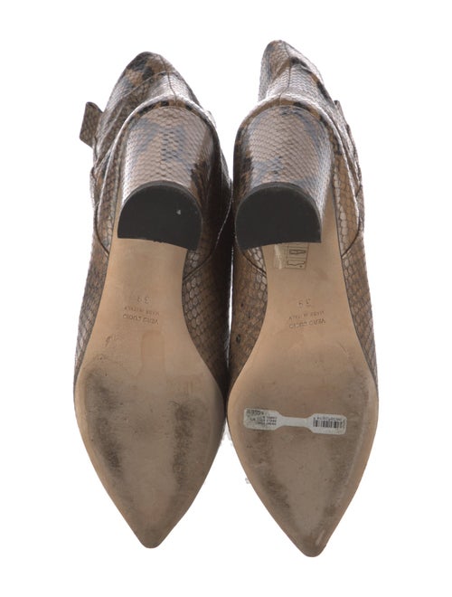 Paris Texas Embossed Leather Animal Print Boots