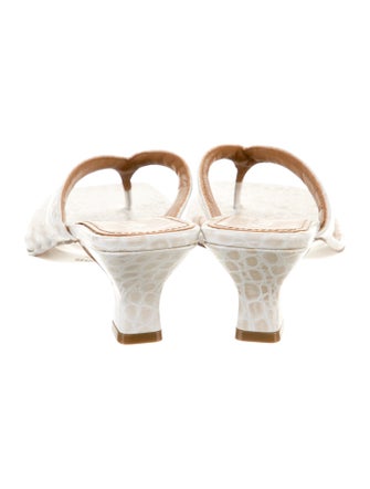 Paris Texas Leather Slides