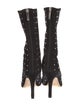 Paris Texas Suede Crystal Embellishments Sock Boots