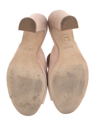 Paris Texas Suede Slides