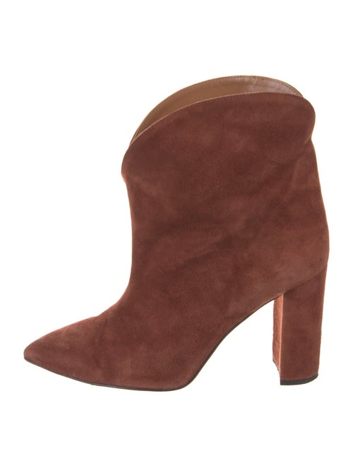 Paris Texas Suede Western Boots