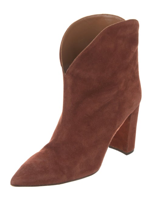 Paris Texas Suede Western Boots