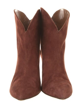 Paris Texas Suede Western Boots