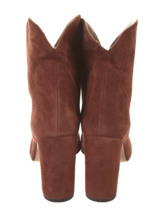 Paris Texas Suede Western Boots