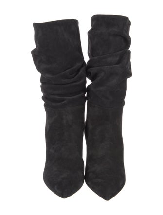 Paris Texas Suede Slouch Boots
