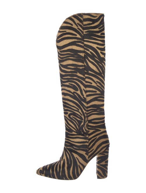 Paris Texas Ponyhair Animal Print Boots