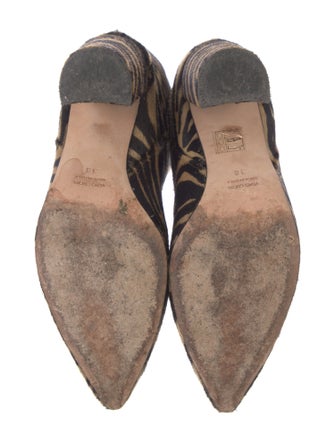 Paris Texas Ponyhair Animal Print Boots