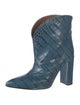 Paris Texas Embossed Leather Animal Print Boots