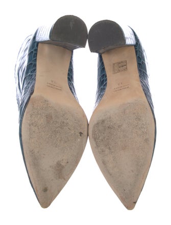 Paris Texas Embossed Leather Animal Print Boots