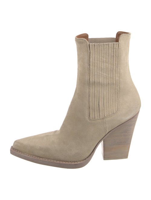 Paris Texas Suede Chelsea Boots