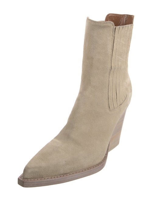 Paris Texas Suede Chelsea Boots