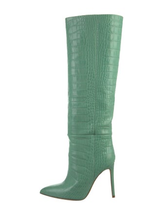 Paris Texas Embossed Leather Boots
