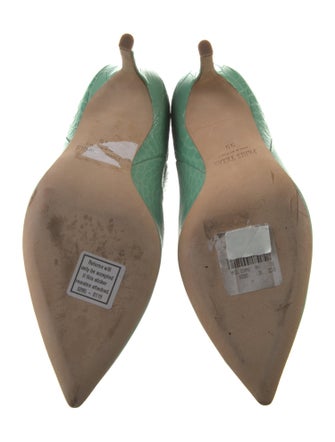 Paris Texas Embossed Leather Boots