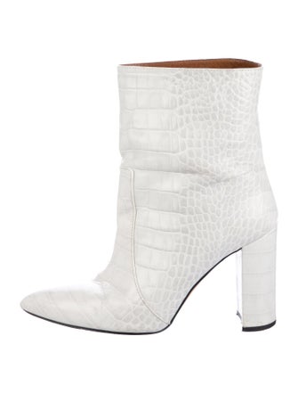 Paris Texas Embossed Leather Boots
