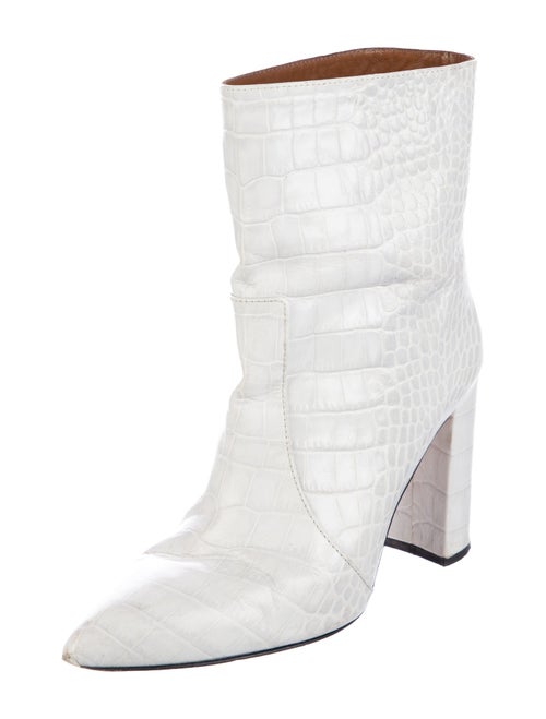 Paris Texas Embossed Leather Boots