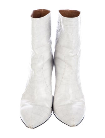 Paris Texas Embossed Leather Boots