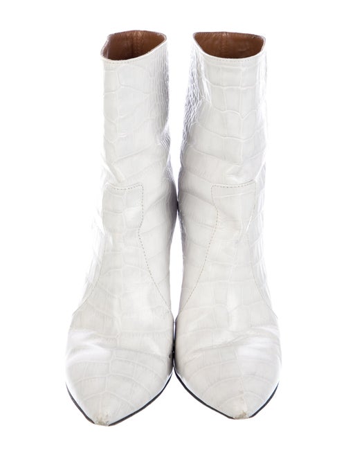 Paris Texas Embossed Leather Boots