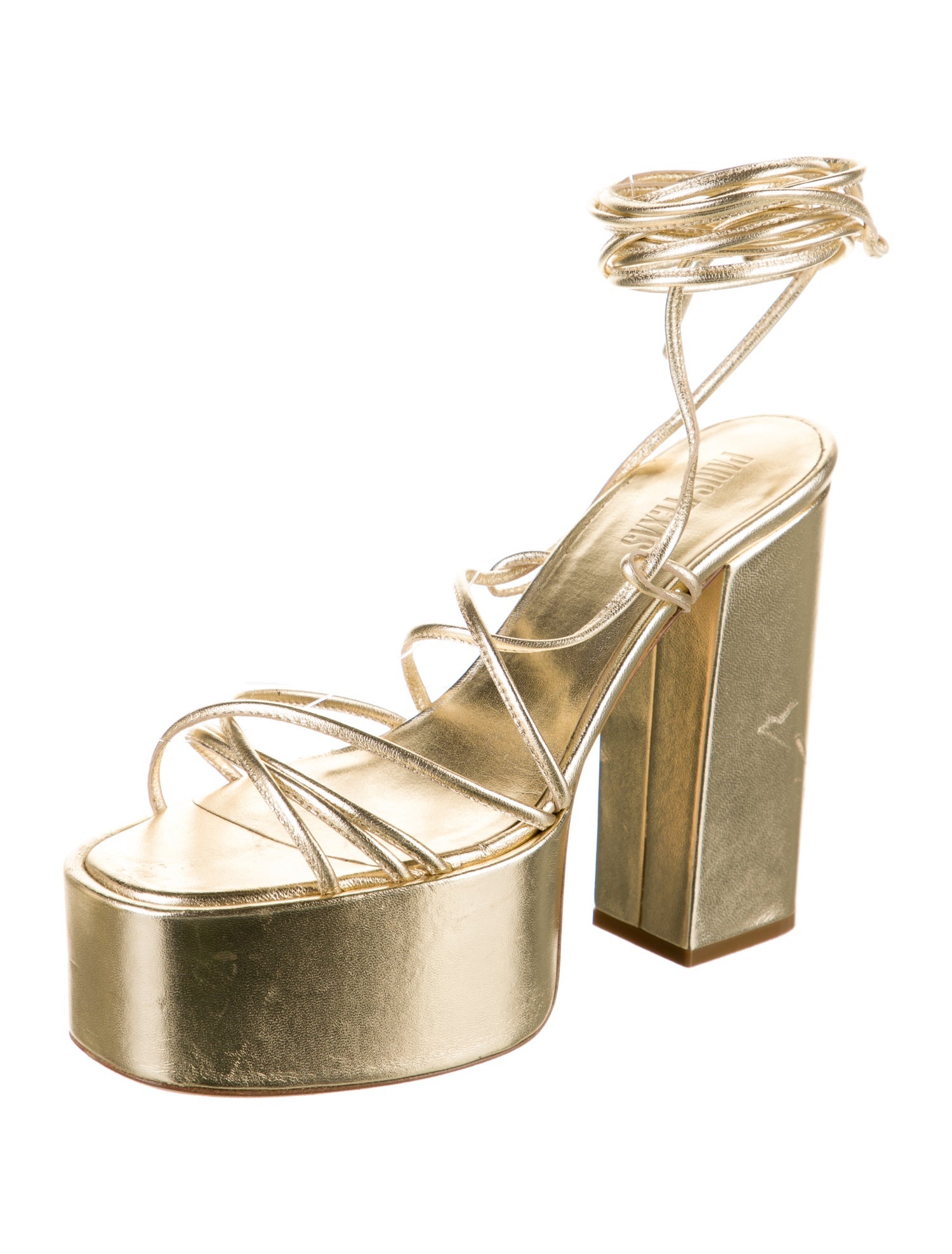 Paris Texas Leather Sandals