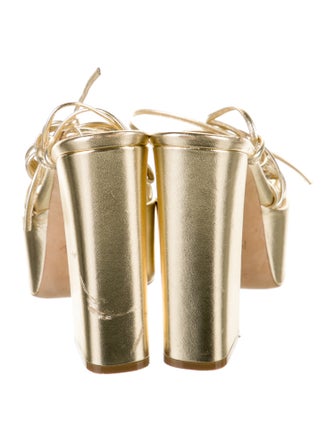 Paris Texas Leather Sandals