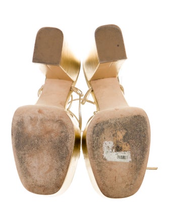 Paris Texas Leather Sandals