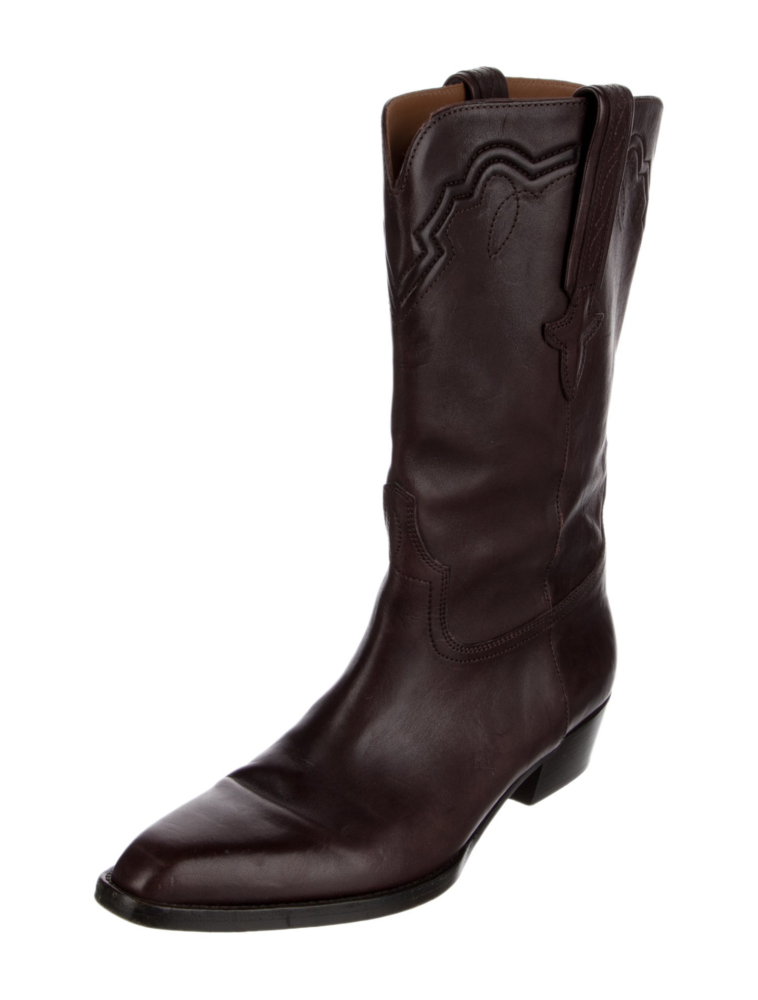 Paris Texas Leather Western Boots