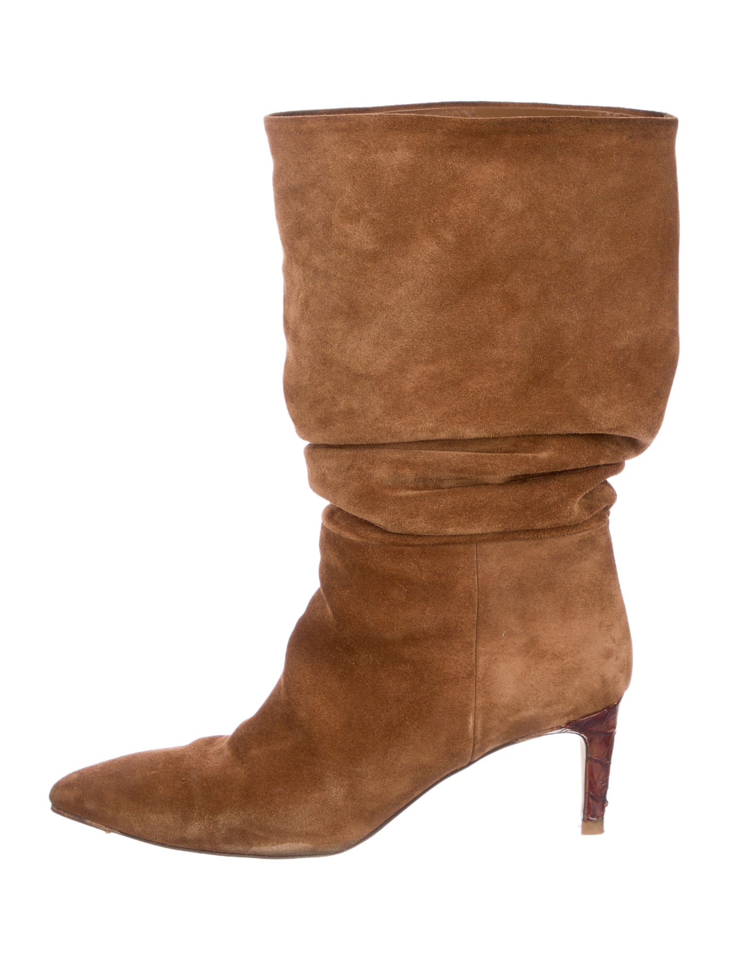 Paris Texas Suede Slouch Boots