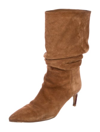 Paris Texas Suede Slouch Boots
