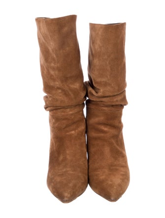 Paris Texas Suede Slouch Boots