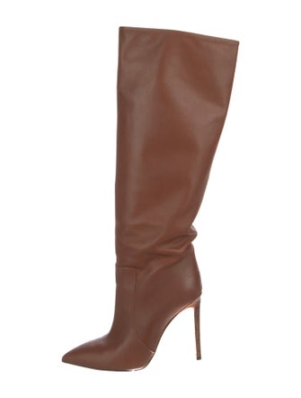 Paris Texas Leather Slouch Boots