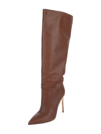 Paris Texas Leather Slouch Boots