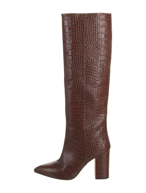 Paris Texas Crocodile Riding Boots