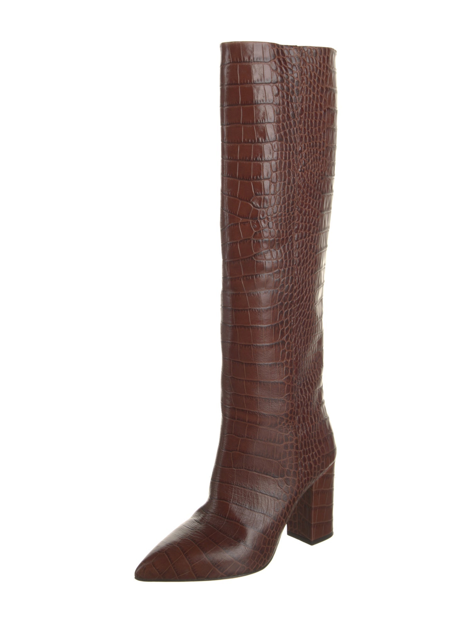 Paris Texas Crocodile Riding Boots