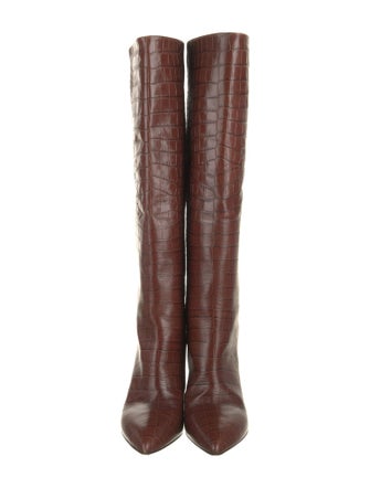 Paris Texas Crocodile Riding Boots