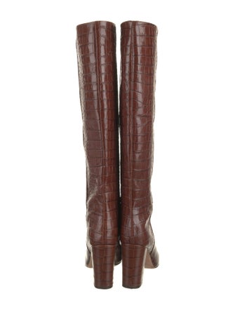 Paris Texas Crocodile Riding Boots
