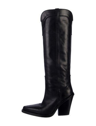 Paris Texas Leather Riding Boots