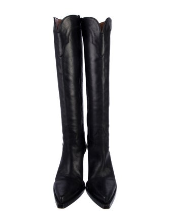 Paris Texas Leather Riding Boots