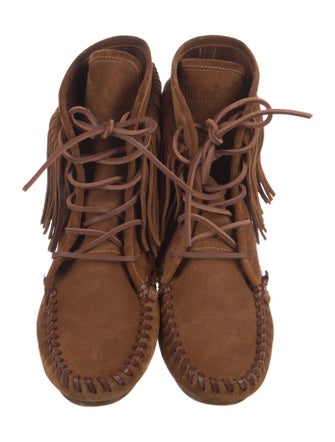 Paris Texas Suede Whipstitch Trim Oxfords