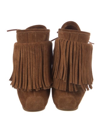 Paris Texas Suede Whipstitch Trim Oxfords