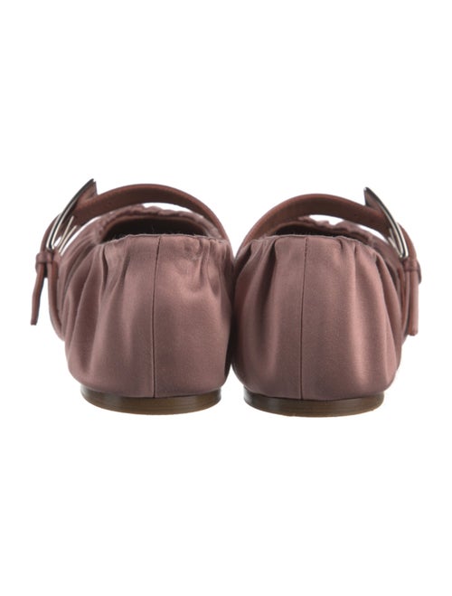 Paris Texas Satin Mary Jane Flats