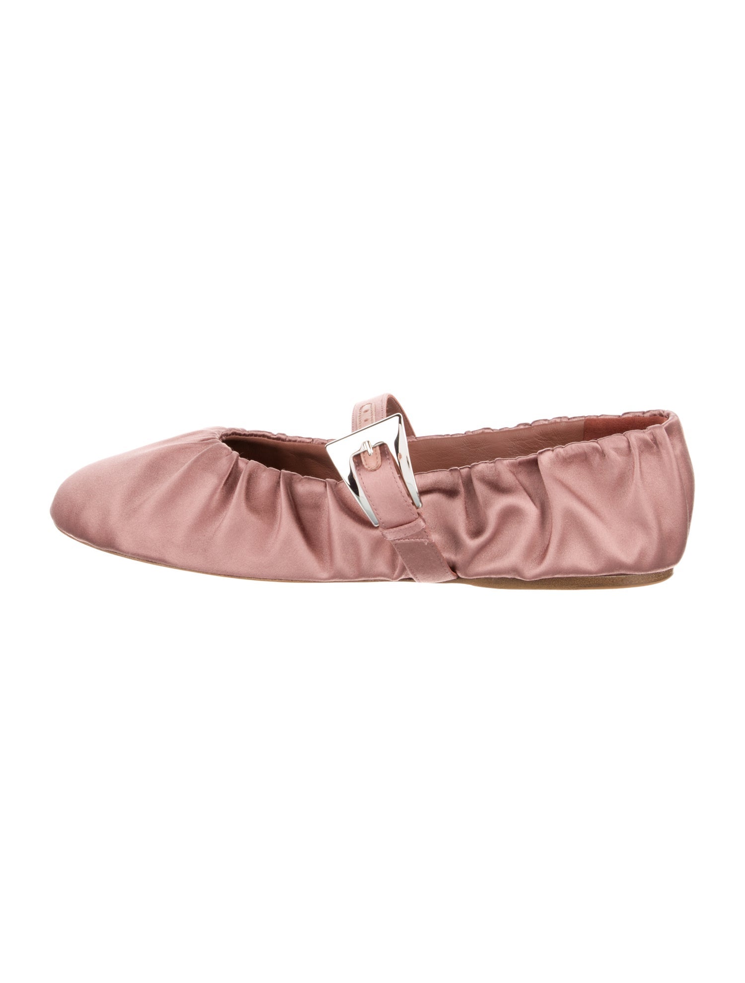 Paris Texas Satin Mary Jane Flats w/ Tags