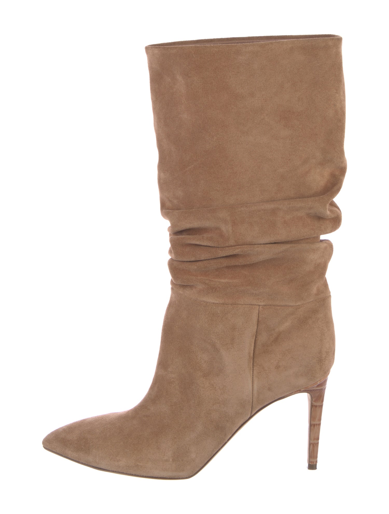 Paris Texas Suede Slouch Boots