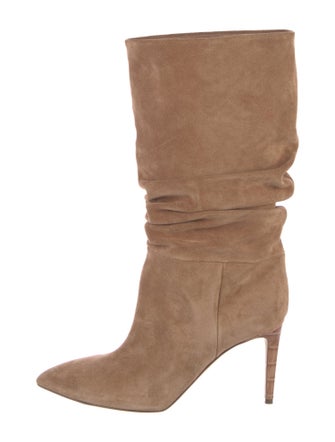 Paris Texas Suede Slouch Boots