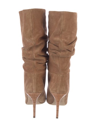 Paris Texas Suede Slouch Boots