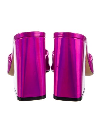 Paris Texas Patent Leather Slides