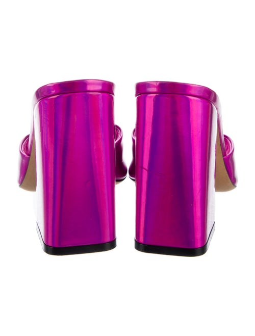 Paris Texas Patent Leather Slides