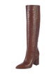 Paris Texas Crocodile Animal Print Boots
