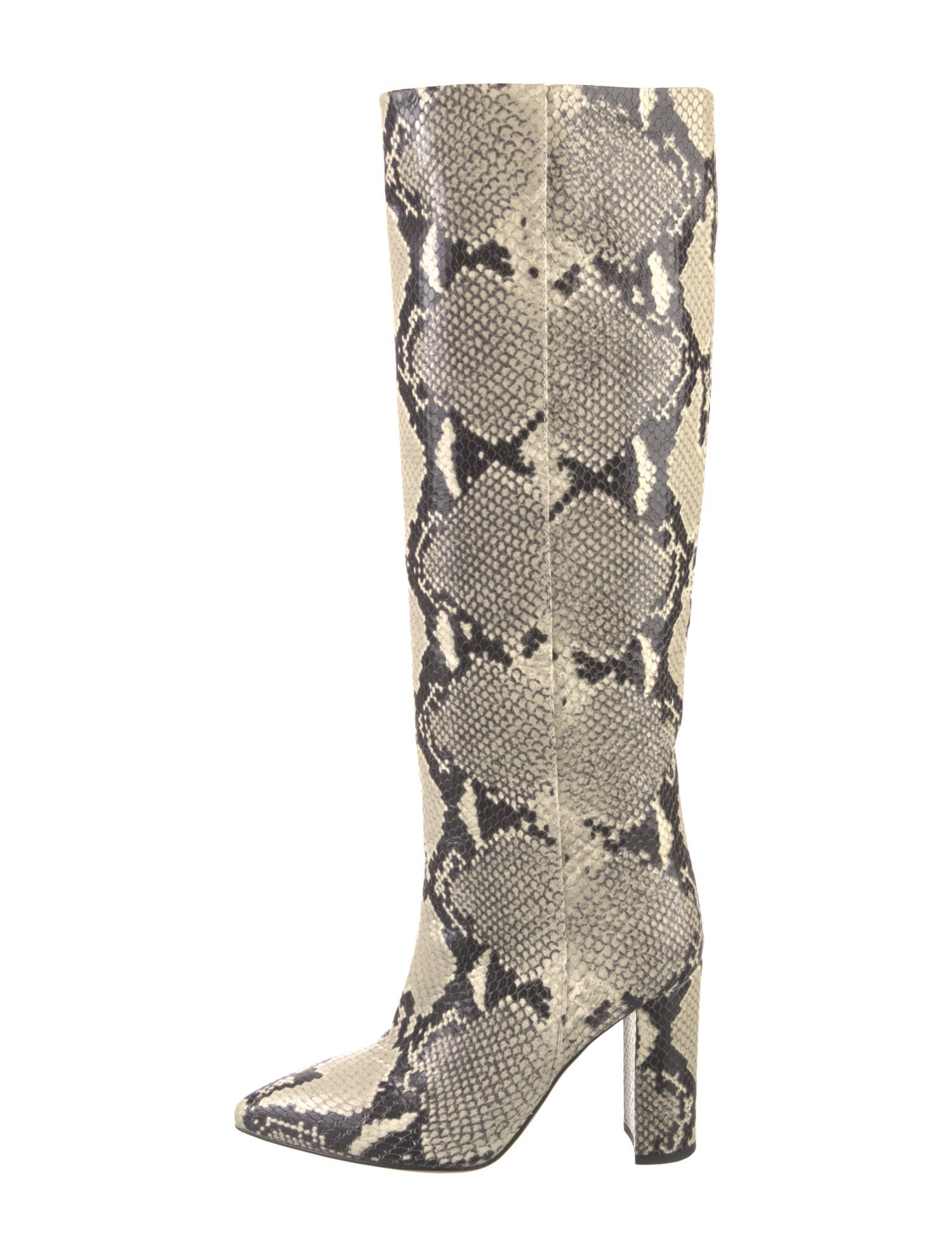 Paris Texas Python Animal Print Boots