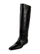 Paris Texas Embossed Leather Riding Boots