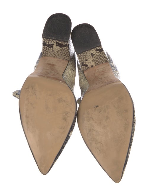 Paris Texas Leather Animal Print Chelsea Boots